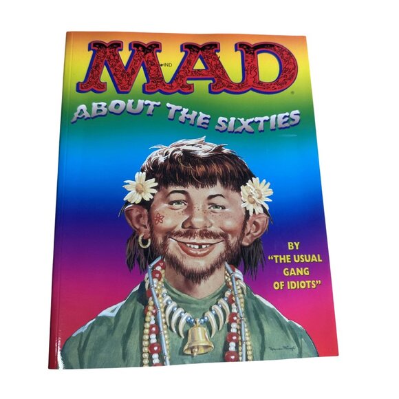 Set of 3 Vtg Books Mad About The Sixties The Far Side Calvin & Hobbes - Picture 2 of 13